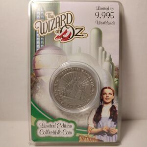 The Wizard of Oz Green City Collectible Coin Official Movie Metal Badge